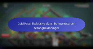 Read more about the article Gold Pass: Eksklusive skins, bonusressurser, sesongbelønninger
