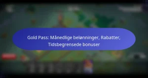 Read more about the article Gold Pass: Månedlige belønninger, Rabatter, Tidsbegrensede bonuser