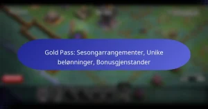 Read more about the article Gold Pass: Sesongarrangementer, Unike belønninger, Bonusgjenstander