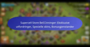Read more about the article Supercell Store Belønninger: Eksklusive utfordringer, Spesielle skins, Bonusgjenstander